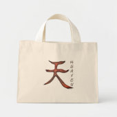 KANJI-symbool voor HEAVEN-reeks Mini Tote Bag (Voorkant)