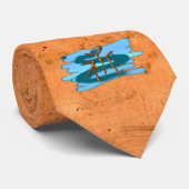 KANJI Symbool voor het woord "PRAY" Mode Stropdas (Opgerold)