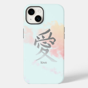 KANJI-SYMBOOL VOOR LIEFSKY EN KLEUTEN-IPHONE-ZAAK Case-Mate iPhone 14 HOESJE