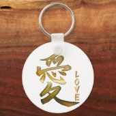 KANJI-symbool voor LOVE-reeks Sleutelhanger (Voorkant)
