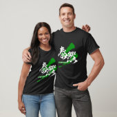 Kanji Taizen/Gecomponeerde Japanse kalligrafie T-shirt (Unisex)