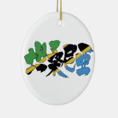 [Kanji] Tanzania Keramisch Ornament (Rechts)