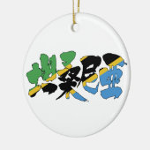 [Kanji] Tanzania Keramisch Ornament (Links)