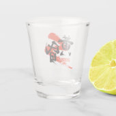 Kanji Tasogare/Dusk Japanese Calligraphy Shot Glas (Achterkant)