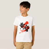 Kanji Tasogare/Dusk Japanese Calligraphy T-shirt (Voorkant volledig)