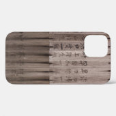 Kanji-tekst aan boord Case-Mate iPhone case (Achterkant (horizontaal))