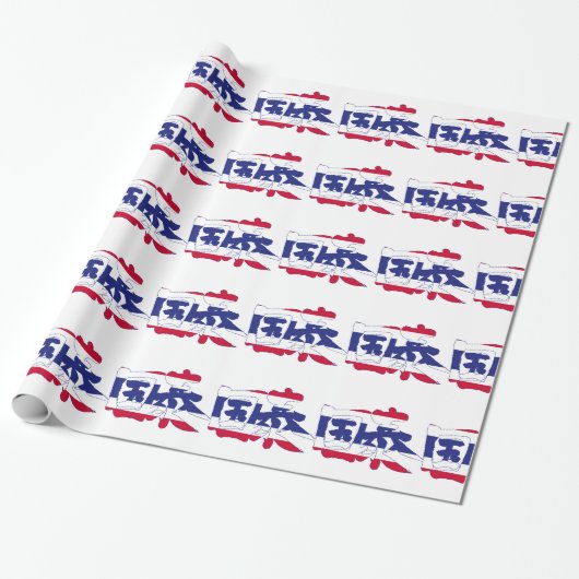 [Kanji] Thailand Cadeaupapier (Uitgerold)