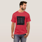 kanji - Thousand Character Classic - T-shirt (Voorkant volledig)