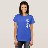 [Kanji] Tokio als verticale letters T-shirt (Voorkant volledig)