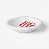 Kanji Treat Rode papieren kommen (Gebogen)