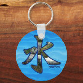 Kanji: Water - Sleutelhanger (Voorkant)