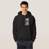 [Kanji] Yokohama, verticaal Hoodie (Voorkant volledig)