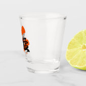 Kanji Yumo/Bravery Japanese Calligraphy Shot Glas (Rechts)