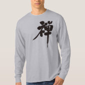 [Kanji] Zen lange hoes T-shirt (Voorkant)