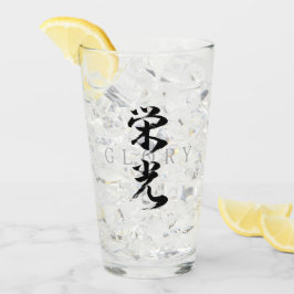 Kanjii Eiko/Japanse kalligrafie Glas