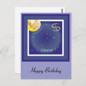 Kanker 22 juni t/m 22 juli Postkarte Briefkaart (Voorkant / Achterkant)