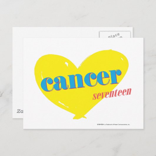 Kanker 3 briefkaart (Voorkant / Achterkant)