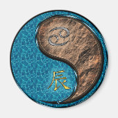 Kanker & Aard Draak Magneet (Voorkant)