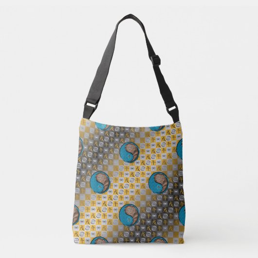 Kanker & Aard Paard Crossbody Tas (Voorkant)