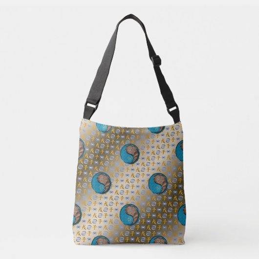 Kanker & Aard Rat Crossbody Tas (Voorkant)