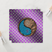 Kanker & Aard Varken Kaart (Voorkant / Achterkant in situ)