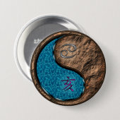 Kanker & Aard Varken Ronde Button 7,6 Cm (Voorkant /achterkant)