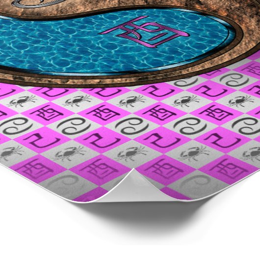 Kanker & Aarde Haan Poster (Hoek)