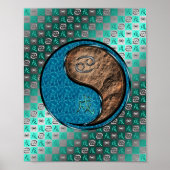 Kanker & Aarde Hond Poster (Voorkant)