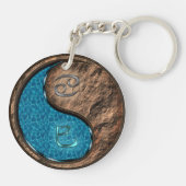 Kanker & Aarde Slang Sleutelhanger (Achterkant)