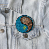 Kanker & Aardemonkey Ronde Button 7,6 Cm (In situ)