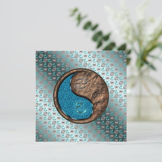 Kanker & Aardese slang Kaart (Staand voorkant)