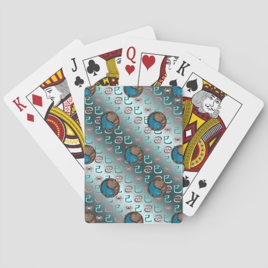 Kanker & Aardeslang Pokerkaarten (Achterkant)