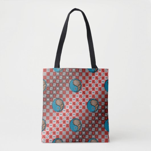 Kanker & Aardetiger Tote Bag (Voorkant)