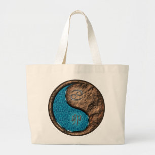 Kanker & Aardse Konijn Grote Tote Bag