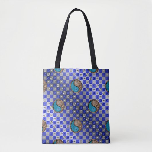 Kanker & Aardse Os Tote Bag (Voorkant)