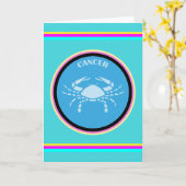 Kanker ansichtkaart kaart (Gele Bloem)