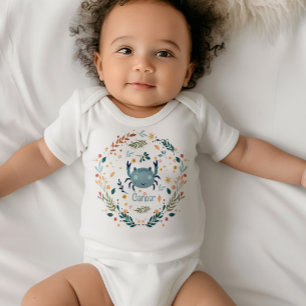 Kanker Baby - Zoet en Gevoelig - Zodiac Design Romper