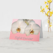 Kanker bestrijden kaart (Gele Bloem)