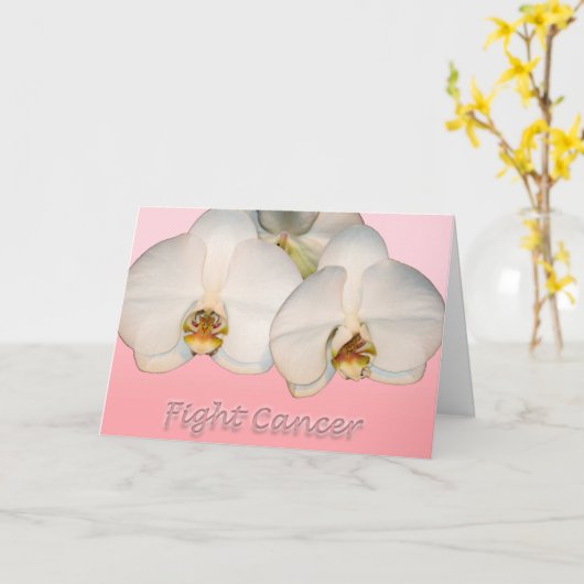 Kanker bestrijden kaart (Gele Bloem)