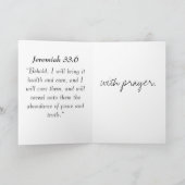 kanker bestrijden met gebed gaat goed kaart (Binnen)