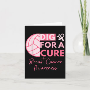 Kanker Bewustzijn Graaf voor een Cure Volleybal Pi Kaart