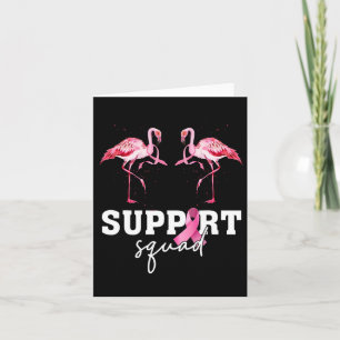 Kanker Bewustzijn Shirt Vrouwen Flamingo Support S Kaart