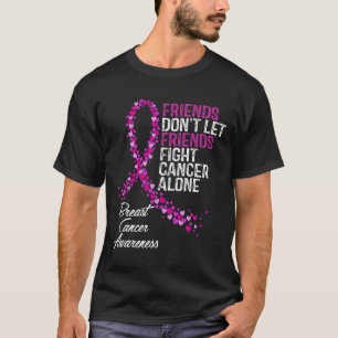 Kanker Bewustzijn Vrienden Strijder Ondersteuning T-shirt