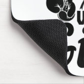 Kanker bezocht het verkeerde meisje muismat (Hoek)