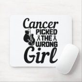 Kanker bezocht het verkeerde meisje muismat (Met muis)