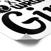 Kanker bezocht het verkeerde meisje poster (Hoek)