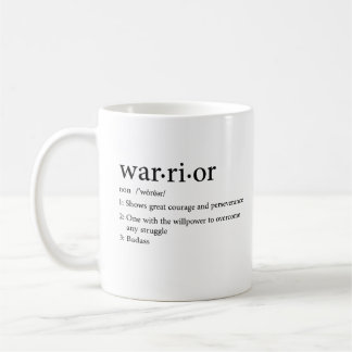 Kanker bij aankomst, kankerbestrijder voor haar koffiemok