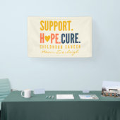 kanker bij kinderen Aangepaste naam Banner Grote T (Beurs)