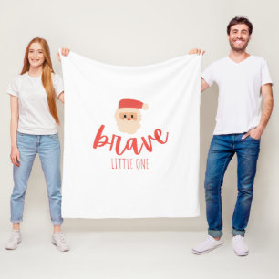kanker bij kinderen Kerstman fleece deken