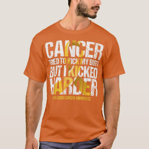 Kanker bij kinderen probeerde m'n mond te snoeren, t-shirt